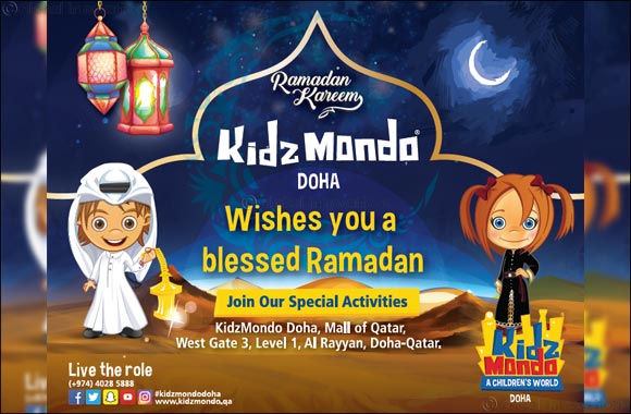 KidzMondo Doha celebrates the Holy month of Ramadan for the first time at its indoor theme park