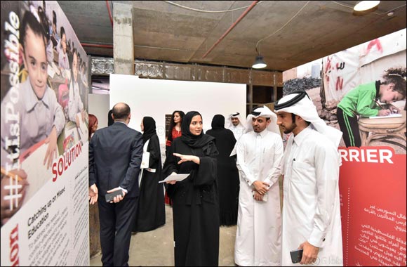 EAA Foundation's moving exhibition kicked off at the W Hotel with a reception to mark a major milestone in empowering 10 million children around the world