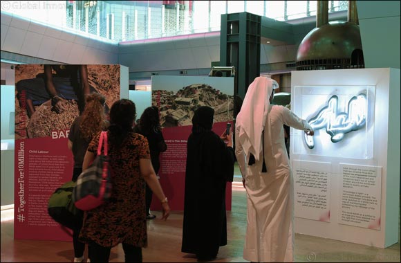 Education Above All Foundation's Moving Exhibition “Reaching 10 Million Out of School Children” Lands at Hamad International Airport