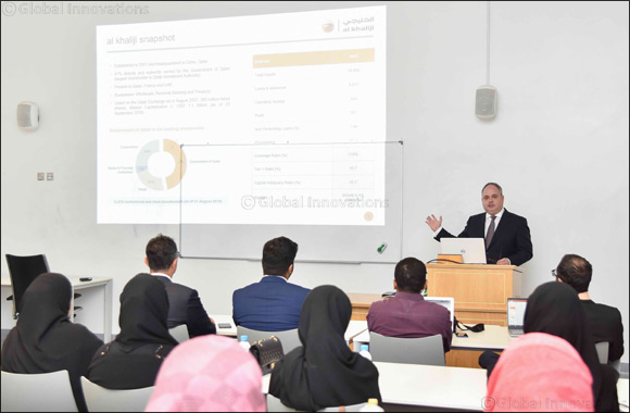 al khaliji hosts Qatar University students for an intriguing session on “Risk Management”