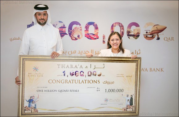 Barwa Bank announces the grand prize winner (QAR 1 million) of Thara'a savings account