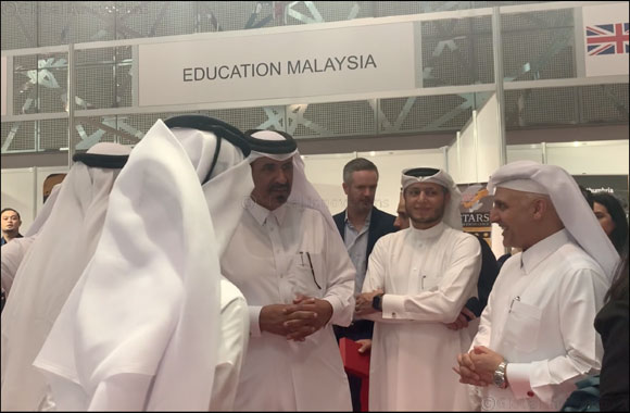 Qatar Finance and Business Academy in Collaboration with Northumbria University Participates in University Expo