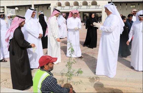 Qatar Post Leads on Tree Planting Mission