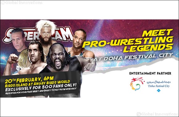 Doha Festival City, the One and Only Choice for Entertainment, announced as Platinum Sponsor of Super Slam II