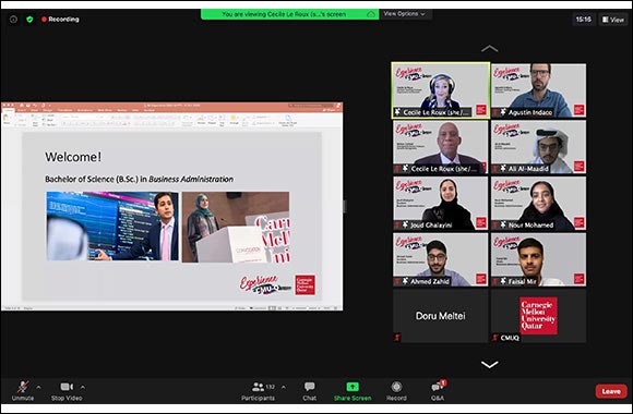 Virtual Experience CMU-Q Welcomes Record Number of Students