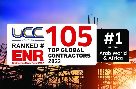 UCC Holding Ranked No 105 on List of ENR's Top Global Contractors