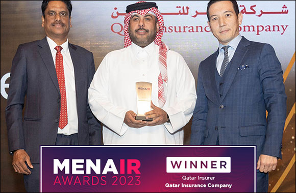 Qatar Insurance Company Named “Insurer of The Year in Qatar” at The MENA IR Awards 2023