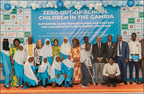 Education Above All Foundation, UNICEF, and the Government of The Gambia Launch Project to reach all Out of School Children in The Gambia