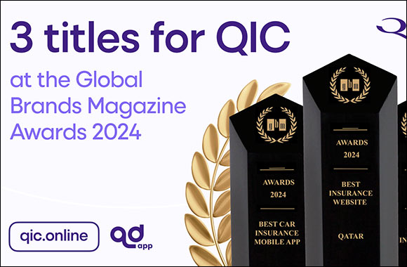 QIC Wins Three Titles at The Global Brands Awards