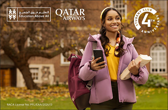 Qatar Airways' Student Club Marks Four-Year Milestone with Educate a Child Campaign