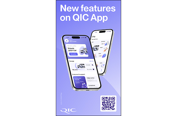 QIC Introduces New Features on its Award-Winning Mobile App