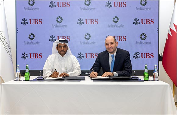 Msheireb Properties and UBS celebrate contract signing for new office in Msheireb Downtown Doha