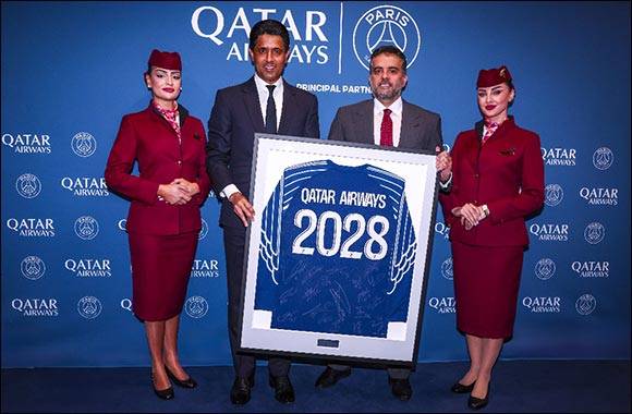 Qatar Airways Extends Principal Partnership with Paris Saint-Germain until 2028