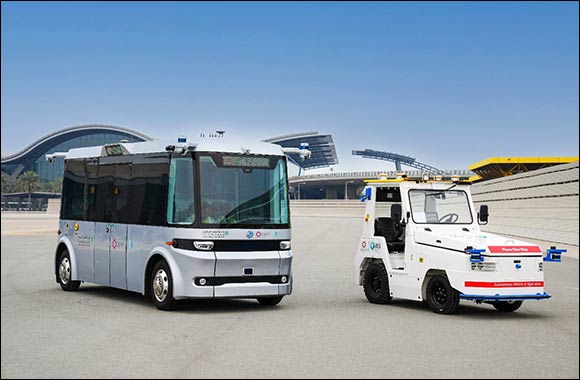 Autonomous Vehicle Trials Begin at Hamad International Airport