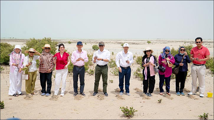 Zulal Wellness Resort by Chiva-Som Hosts ASEAN Mangrove Planting Event in Collaboration with ASEAN Committee in Doha