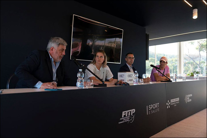 BNL Italy Major Premier Padel, the draws Errani from Roland Garros to the Foro Italico: "Can't wait to play"